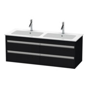 Duravit Waschtischunterschrank Ketho 127x47,5x48cm, 4 Schubk., wandhängend, Ei sw