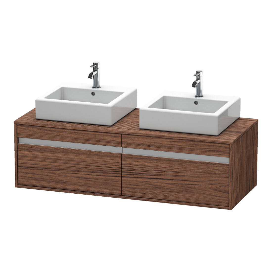 Duravit Waschtischunterschrank Ketho 140x55x42,6cm, f AWT, 2 AZ, B bs, N dkl.