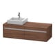 Duravit Waschtischunterschrank Ketho 140x55x42,6cm, f AWT, 2 AZ, B L, N dkl.-1