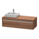 Duravit Waschtischunterschrank Ketho 140x55x42,6cm, f AWT, 2 AZ, B L, N Nat