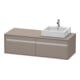 Duravit Waschtischunterschrank Ketho 140x55x42,6cm, f AWT, 2 AZ, B R, bas. ma
