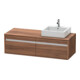 Duravit Waschtischunterschrank Ketho 140x55x42,6cm, f AWT, 2 AZ, B R, N Nat