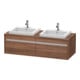 Duravit Waschtischunterschrank Ketho 140x55x42,6cm, f EWT, 2 AZ, B bs, N Nat-1