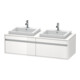 Duravit Waschtischunterschrank Ketho 140x55x42,6cm, f EWT, 2 AZ, B bs, Tau