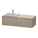 Duravit Waschtischunterschrank Ketho 140x55x42,6cm, f EWT, 2 AZ, B li, lei-1