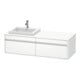 Duravit Waschtischunterschrank Ketho 140x55x42,6cm, f EWT, 2 AZ, B li, we m-1