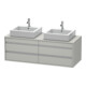 Duravit Waschtischunterschrank Ketho 140x55x49,6cm, f AWT, 4 La, B bs, bg ma-1