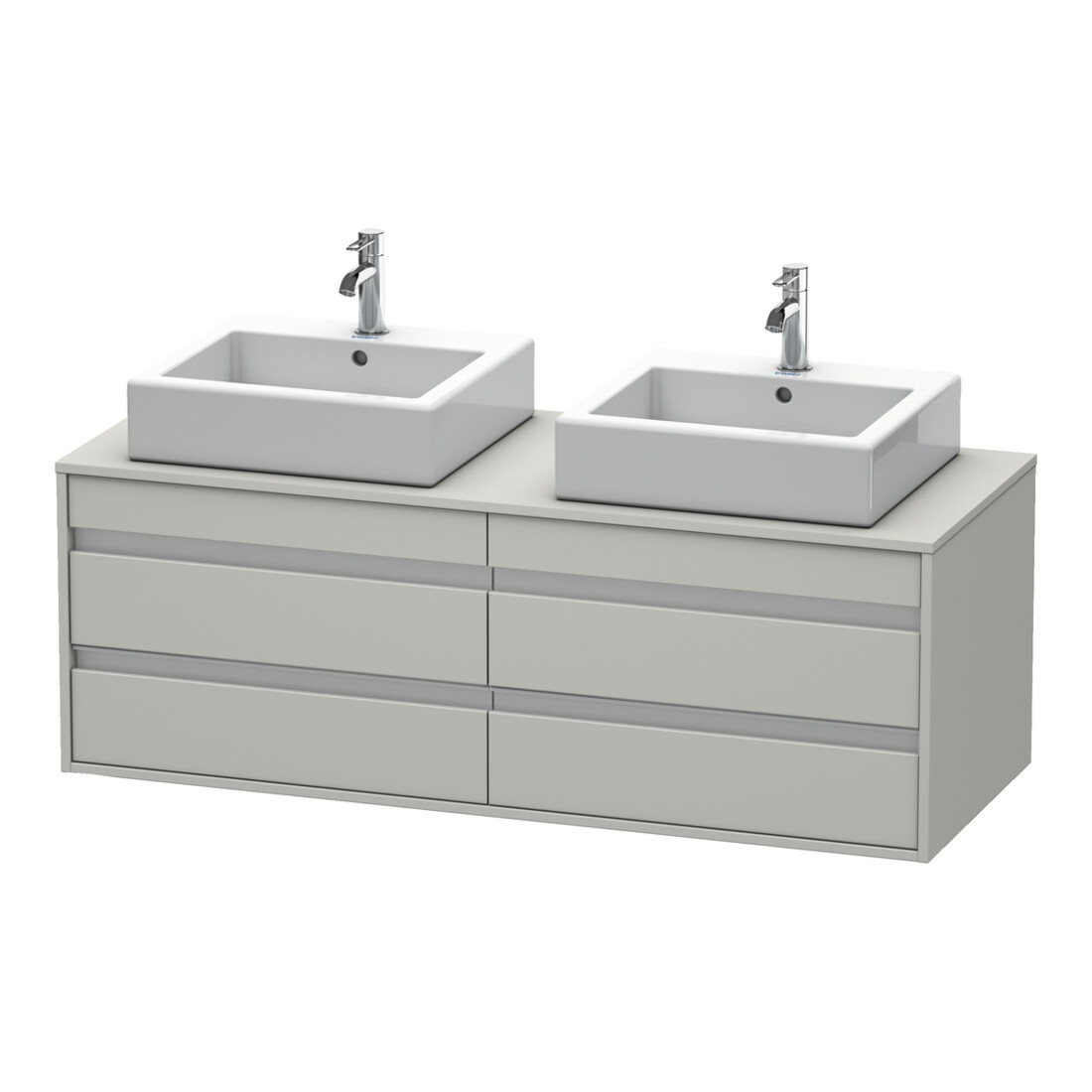 Duravit Waschtischunterschrank Ketho 140x55x49,6cm, f AWT, 4 La, B bs, bg ma
