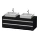 Duravit Waschtischunterschrank Ketho 140x55x49,6cm, f AWT, 4 La, B bs, Ei sw-1