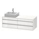Duravit Waschtischunterschrank Ketho 140x55x49,6cm, f AWT, 4 La, B bs, Ei sw-4