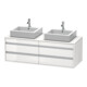 Duravit Waschtischunterschrank Ketho 140x55x49,6cm, f AWT, 4 La, B bs, we hgl