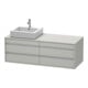 Duravit Waschtischunterschrank Ketho 140x55x49,6cm, f AWT, 4 La, B L, bg ma-1