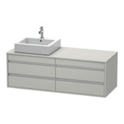 Duravit Waschtischunterschrank Ketho 140x55x49,6cm, f AWT, 4 La, B L, bg ma