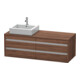 Duravit Waschtischunterschrank Ketho 140x55x49,6cm, f AWT, 4 La, B L, N dkl.-1