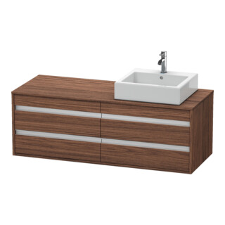 Duravit Waschtischunterschrank Ketho 140x55x49,6cm, f AWT, 4 La, B R, N dkl.