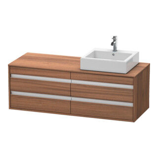Duravit Waschtischunterschrank Ketho 140x55x49,6cm, f AWT, 4 La, B R, N Nat