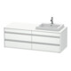 Duravit Waschtischunterschrank Ketho 140x55x49,6cm, f EWT, 4 La, B re, we ma-1