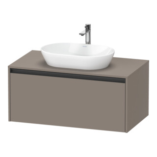 Duravit Waschtischunterschrank Ketho.2 100x55cm, ba m, Pl m 1 Ausschn, wandhängend