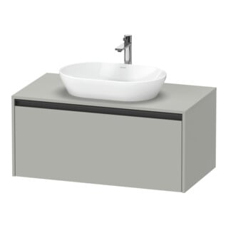 Duravit Waschtischunterschrank Ketho.2 100x55cm, bg m, Pl m 1 Ausschn, wandhängend