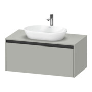 Duravit Waschtischunterschrank Ketho.2 100x55cm, bg m, Pl m 1 Ausschn, wandhängend