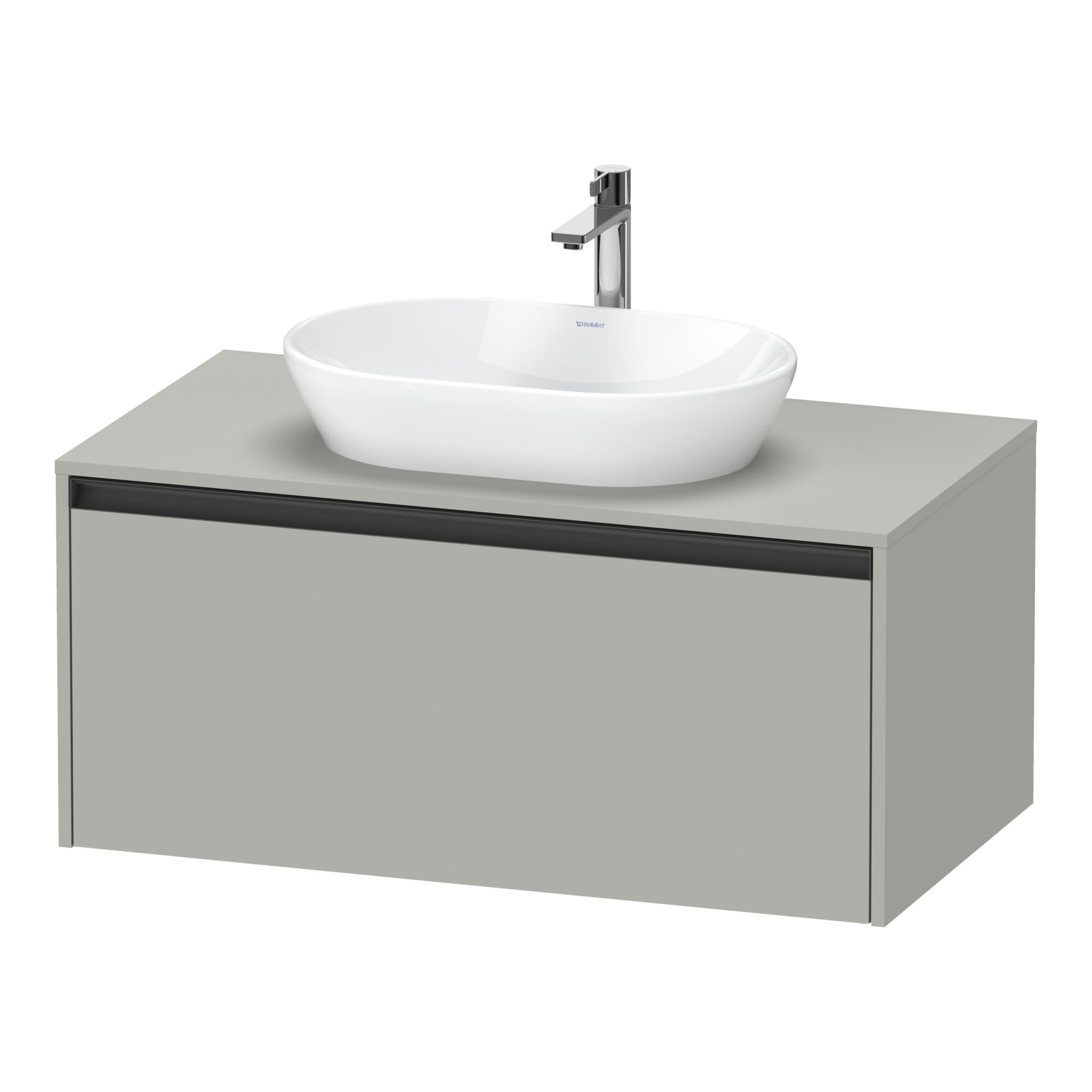 Duravit Waschtischunterschrank Ketho.2 100x55cm, bg m, Pl m 1 Ausschn, wandhängend