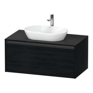 Duravit Waschtischunterschrank Ketho.2 100x55cm, E s, Pl m 1 Ausschn, wandhängend