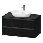Duravit Waschtischunterschrank Ketho.2 100x55cm, E s, Pl m 1 Ausschn, wandhängend