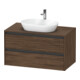 Duravit Waschtischunterschrank Ketho.2 100x55cm, N d, Pl m 1 Ausschn, wandhängend-1