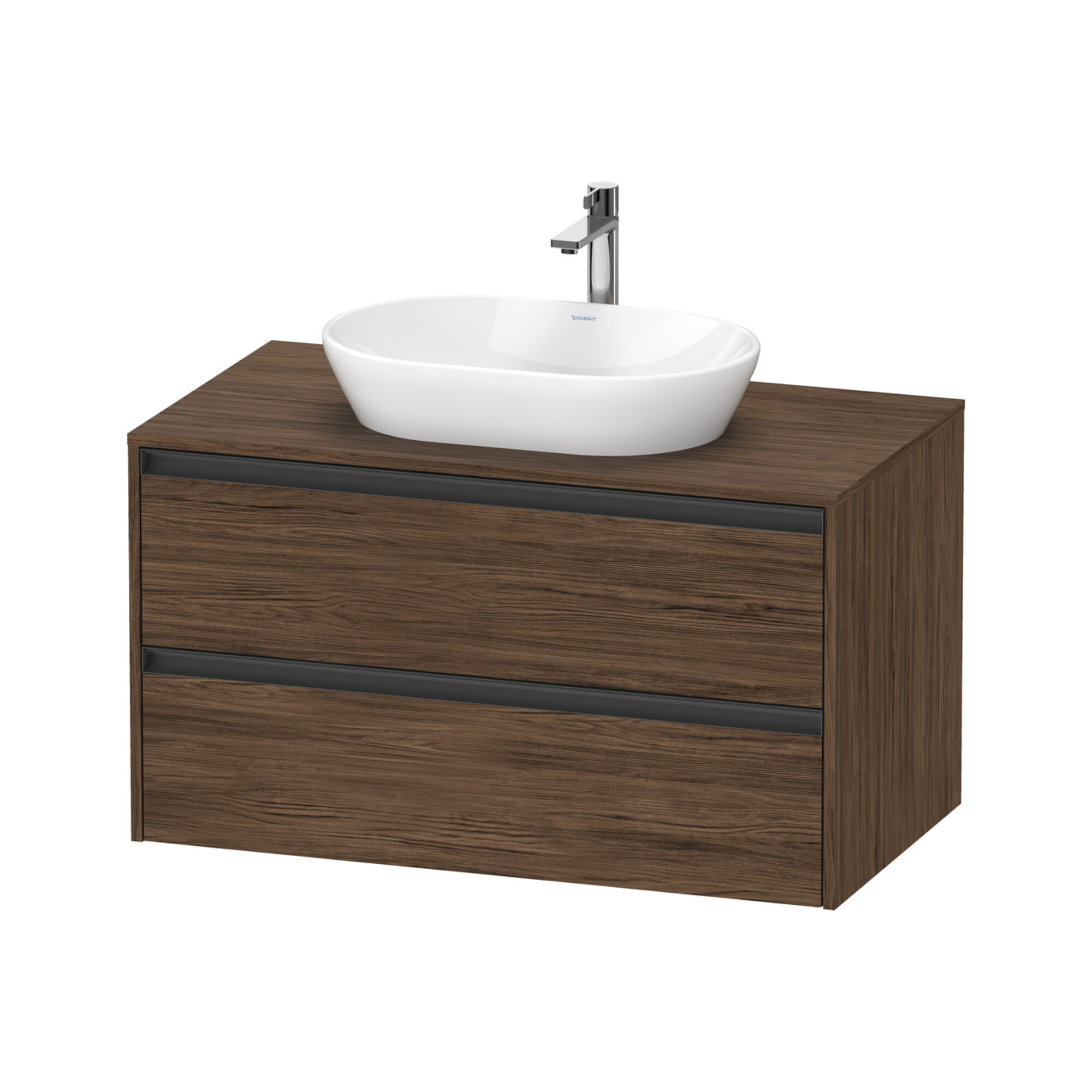 Duravit Waschtischunterschrank Ketho.2 100x55cm, N d, Pl m 1 Ausschn, wandhängend