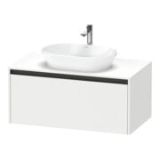 Duravit Waschtischunterschrank Ketho.2 100x55cm, w m, Pl m 1 Ausschn, wandhängend