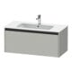 Duravit Waschtischunterschrank Ketho.2 101x48cm, betongr ma, 1 Ausz., wandhängend-1