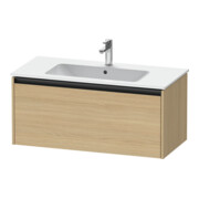 Duravit Waschtischunterschrank Ketho.2 101x48cm, Ei Nat, 1 Auszug, wandhängend