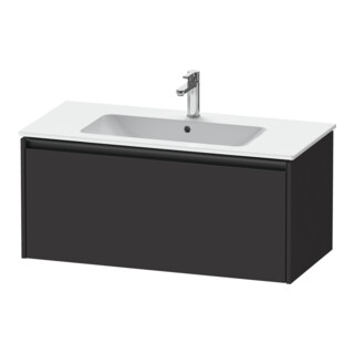 Duravit Waschtischunterschrank Ketho.2 101x48cm, graph matt, 1 Ausz., wandhängend