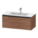 Duravit Waschtischunterschrank Ketho.2 101x48cm, Nussb Nat, 1 Ausz., wandhängend-1