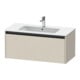 Duravit Waschtischunterschrank Ketho.2 101x48cm, Tau matt, 1 Ausz., wandhängend-1