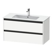 Duravit Waschtischunterschrank Ketho.2 101x48cm, we. ma, 2 Schub., wandhängend