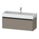 Duravit Waschtischunterschrank Ketho.2 118,4x46cm, bas. ma, 1 Ausz., wandhängend-1