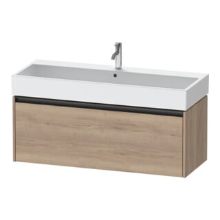 Duravit Waschtischunterschrank Ketho.2 118,4x46cm, Ei marm., 1 Ausz., wandhängend