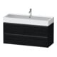 Duravit Waschtischunterschrank Ketho.2 118,4x46cm, Ei sw, 2 Schub., wandhängend-1