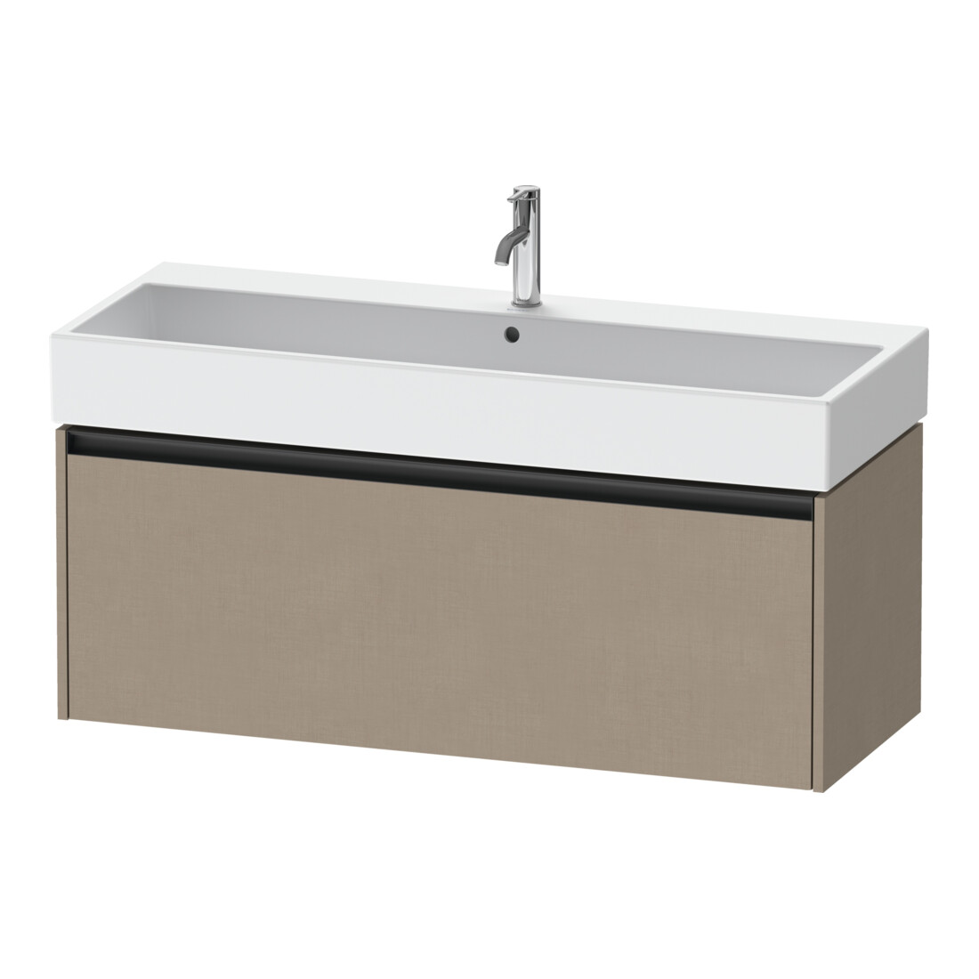 Duravit Waschtischunterschrank Ketho.2 118,4x46cm, lei, 1 Auszug, wandhängend