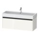 Duravit Waschtischunterschrank Ketho.2 118,4x46cm, we. hgl, 1 Ausz., wandhängend-1
