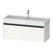 Duravit Waschtischunterschrank Ketho.2 118,4x46cm, we. hgl, 1 Ausz., wandhängend