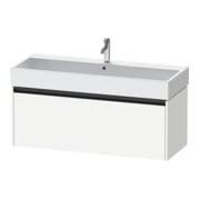 Duravit Waschtischunterschrank Ketho.2 118,4x46cm, we. ma, 1 Ausz., wandhängend