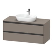 Duravit Waschtischunterschrank Ketho.2 120x55cm, ba m, Pl m 1 Ausschn, wandhängend-1
