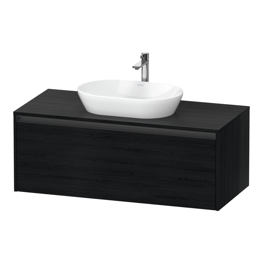 Duravit Waschtischunterschrank Ketho.2 120x55cm, E s, Pl m 1 Ausschn, wandhängend