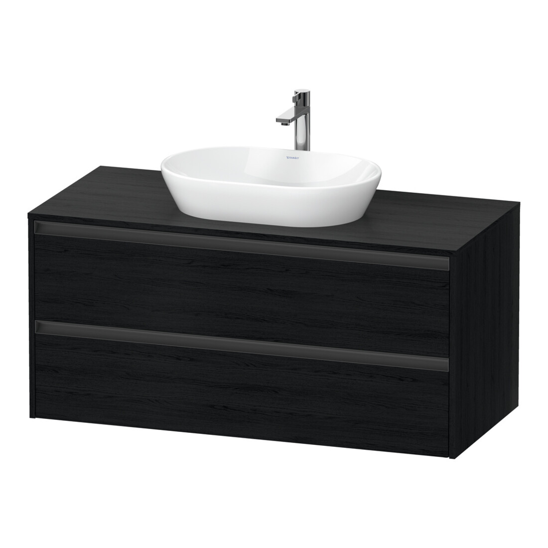 Duravit Waschtischunterschrank Ketho.2 120x55cm, E s, Pl m 1 Ausschn, wandhängend