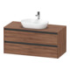Duravit Waschtischunterschrank Ketho.2 120x55cm, N N, Pl m 1 Ausschn, wandhängend-1