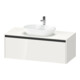 Duravit Waschtischunterschrank Ketho.2 120x55cm, w g, Pl m 1 Ausschn, wandhängend-1