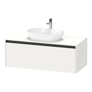Duravit Waschtischunterschrank Ketho.2 120x55cm, w m, Pl m 1 Ausschn, wandhängend