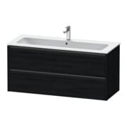 Duravit Waschtischunterschrank Ketho.2 121x48cm, Ei sw, 2 Schub., wandhängend